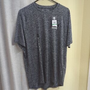 Under Armour Charcoal Heather Tee NWT